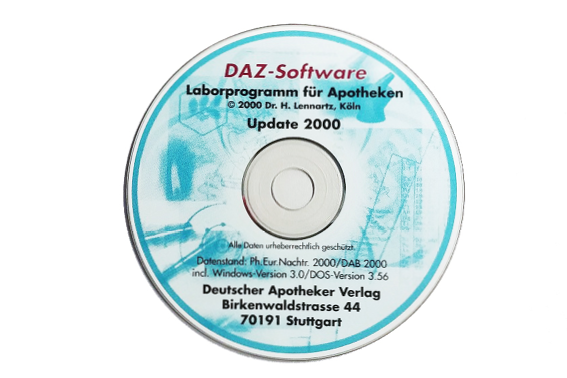 Bild der ersten CD-ROM