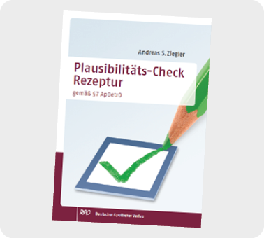 Bild des Buchs „Plausibilitäts-Check Rezeptur“ von Dr. Ziegler